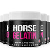 Image of (5 Pack) Horse Gelatin Powder Male Support Supplement HorseGelatin 150 Servings