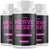 Image of (3 Pack) Nerve Reset Nerve Support Supplement NerveReset 180 Capsules