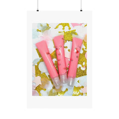 Strawberries and Cream Cheesecake Flavored Lip Gloss