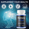 Image of (1 Pack) Memory Edge Natural Brain Supplement MemoryEdge 60 Capsules