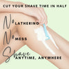 Image of Speed Shave Waterless Shaving Cream - All-Natural Dry Shave Gel for Men and Women, 8 oz - Smooth Skin All Day, Ideal for Travel