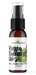 Organic Unrefined Tamanu Oil, 2Oz Glass W/ Pump, Imported from Tahiti, 100% Pure