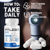 Image of (3 Pack) Falcon Eye Support Healthy Eye Vision & Function FalconEye 180 Capsules