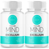 Image of (2 Pack) Mind Excellium Nootropic Brain Health Support Formula MindExcellium 120 Capsules