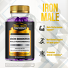 Image of (3 Pack) Iron Male Confidence Men's, Iron Booster Gummies Supplement 180 Gummies