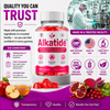 Image of (2 Pack) Alkatide ACV Gummys 1000MG Advanced Alka Tide Supplement 120 Gummies