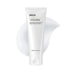 Calming Lotus Water Cream - Lightweight Moisturizer for Oily and Combination Skin | 75% Lotus Water Extract for Purification and Anti-Aging | Vegan Korean Skincare (2.1 Fl. Oz, 60 mL)