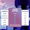 Image of (2 Pack) Jato Alpha Advanced Male Health Support Formula JatoAlpha 120 Capsules