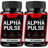 Image of Alpha Pulse Advanced Natural Male Health Support Formula AlphaPulse 120 Capsules