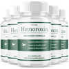 Image of (5 Pack) Hemoroxin Advanced Blood Health Support Formula Hemo Roxin 300 Capsules