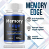Image of (3 Pack) Memory Edge Natural Brain Supplement MemoryEdge 180 Capsules