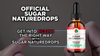 Image of (3 Pack) Sugar Nature Drop Blood Support Formula SugarNatureDrops 90 Servings