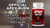 Image of Apex Burn Advanced Energy and Fitness Support Supplement ApexBurn 180 Capsules