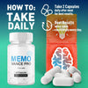 Image of (2 Pack) Memo Vance Pro Advanced Natural Brain Support MemoVancePro 120 Capsules