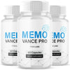 Image of (3 Pack) Memo Vance Pro Advanced Natural Brain Support MemoVancePro 180 Capsules