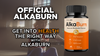 Image of (3 Pack) AlkaBurn Advanced Energy and Fitness Support Supplement Alka Burn 180 Capsules