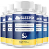 Image of (5 Pack) Sleepem Pills Advanced Formula Brain Health Support Supplement 300 Capsules