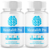 Image of (2 Pack) Mentalift Pro Brain Support Formula Menta Lift Pro 120 Capsules