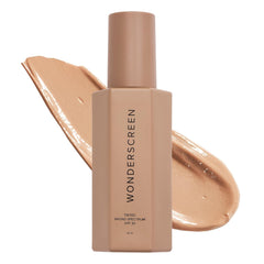 Beauty Tinted Glow Wonderscreen SPF 30, Mineral Sunscreen for Face with 19% Zinc Oxide, Tinted Moisturizer with SPF, 50 G (Medium)
