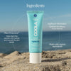 Image of Organic Face Sunscreen SPF 50 - Dermatologist-Tested Daily Protection, Vegan, Gluten-Free, Fragrance-Free, 1.7 Fl Oz