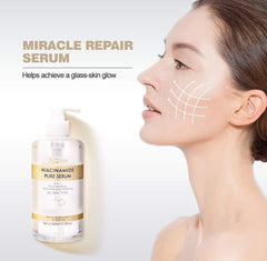 Ashley Shine Niacinamide Pure Serum for Face and Body, 520ml