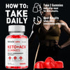 Image of (5 Pack) Ketosis Labs ACV Gummys 1000MG Advanced Vitamin Supplement 300 Gummies
