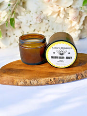 Sweet Honey Tallow Balm 2 Oz All Natural