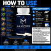 Image of Maxorin Advanced Male Health Support Supplement Max Orin Vitamin 120 Capsules