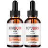 Image of (2 Pack) NovuBurn Drops Natural Health & Fitness Support Novu Burn 60 Servings