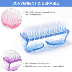 Professional Nail and Toe Cleaning Brush Set, 5-Pack Multicolor Handheld Scrubbing Tools for Men and Women