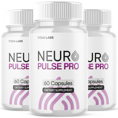 (3 Pack) Neuro Pulse Pro Natural Brain Support NeuroPulsePro 180 Capsules
