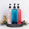 Image of 32 oz Clear Plastic Pump Bottles Set for Shampoo, Conditioner, and Body Wash - 3 Pack
