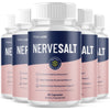 Image of (5 Pack) NerveSalt Nootropic Natural Nerve Support Formula Nerve Salt 300 Capsules