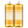 Image of Pure-Castile Liquid Soap (Citrus, 32 oz, 2-Pack) - Regenerative Organic Certified Oils, 18-in-1 Versatility for Body, Hair, Laundry, Pets, and Dishes, Concentrated, Vegan, Non-GMO