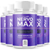 Image of (5 Pack) Nervo Max Nootropic Natural Nerve Support Formula NervoMax 300 Capsules