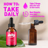 Image of (1 Pack) Jelly Slim Drops Natural Health & Fitness Support JellySlim 30 Serving
