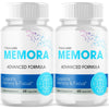 Image of (2 Pack) Memora Advanced Natural Brain Support Supplement 120 Capsules