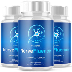 (3 Pack) NerveFluence Nerve Support Supplement Nerve Fluence 180 Capsules