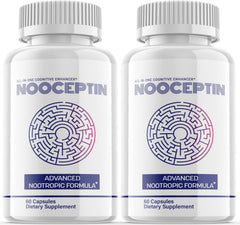 Nooceptin Pills Supplement For Brain Health - 2 Pack