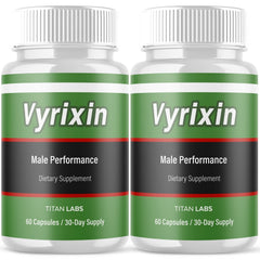 (2 Pack) Vyrixin Advanced Male Health Support Supplement Vyri Xin 120 Capsules