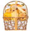 Image of Spa Gift Basket for Women - 8-Piece Honey Almond Bath Set with Bath Bombs and Bubble Bath, Perfect for Relaxation, Birthdays, Christmas, and Thank You Gifts