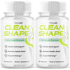 Image of (2 Pack) Clean Shape Advanced Energy & Fitness Support CleanShape 120 Capsules