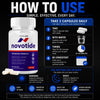 Image of Novotide Advanced Energy and Fitness Support Supplement Novo Tide 180 Capsules