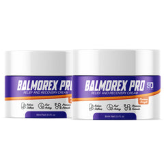 Balmorex Pro Cream - 2 Pack (5 Oz) for Relief and Recovery