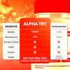 Image of (3 Pack) Alpha TRT Pill for Men Advanced Formula Vitamin Supplement 180 Capsules