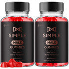 (2 Pack) Simple Male Gummys Advanced Formula Max Support Supplement 120 Gummies