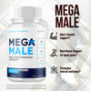 Image of (2 Pack) Mega Male Advanced Pills Premium Formula MegaMale Supplement 120 Capsules