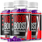 (3 Pack) Vigor Boost X Male Gummies Advanced Vitamin Max Supplement 180 Gummies