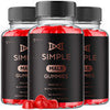 Image of (3 Pack) Simple Male Gummys Advanced Formula Max Support Supplement 180 Gummies
