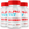 Image of (3 Pack) Alpha TRT Pill for Men Advanced Formula Vitamin Supplement 180 Capsules